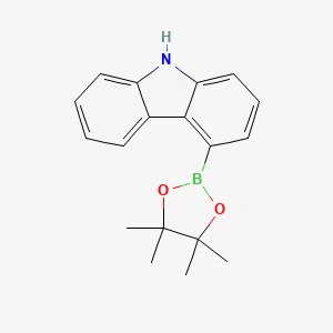 4 - (4,4,5,5-tetrametyl-1,3,2-dioxaborolan-2-yl) -9H-karbazol 丨 CAS 1255309-13-7